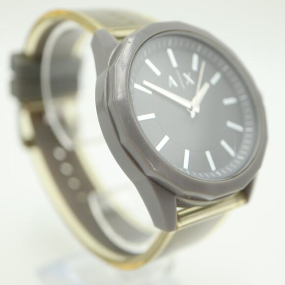 Armani Exchange Mens Drexler Watch 44mm Gray Dial AX2633 with New Battery - Picture 10 of 16